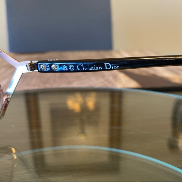 Dior Black and Gold Sunglasses
